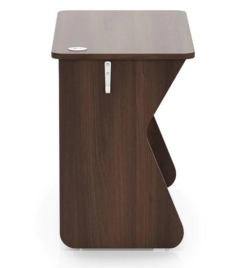 Elif Study Table in Maldou acacia Finish - Ouch Cart