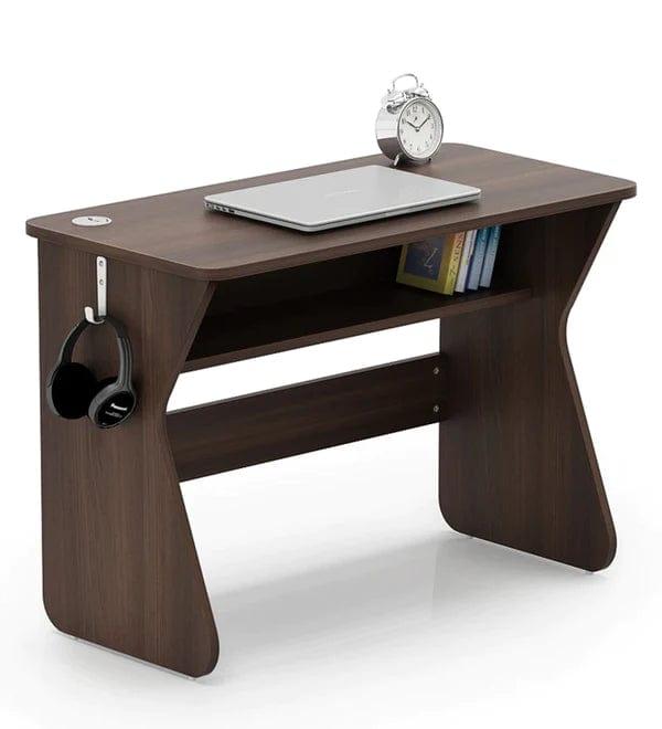 Eetu Study Table in Maldou acacia Finish - Ouch Cart