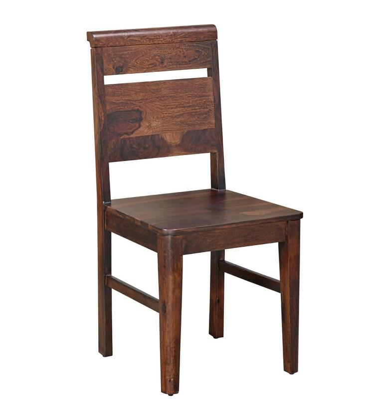 Sheesham Wood 6 Seater Dining Set in Country Light Finish with Bench - Ouch Cart