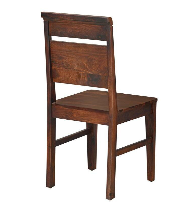 Sheesham Wood 6 Seater Dining Set in Country Light Finish with Bench - Ouch Cart