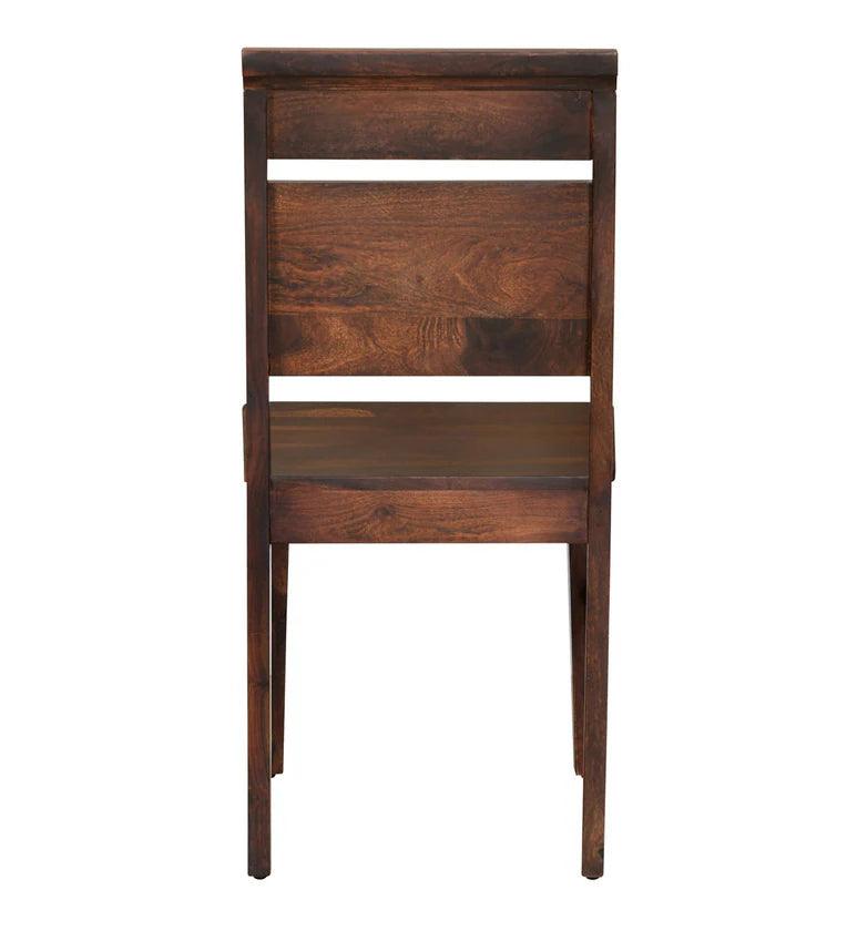 Sheesham Wood 6 Seater Dining Set in Country Light Finish with Bench - Ouch Cart