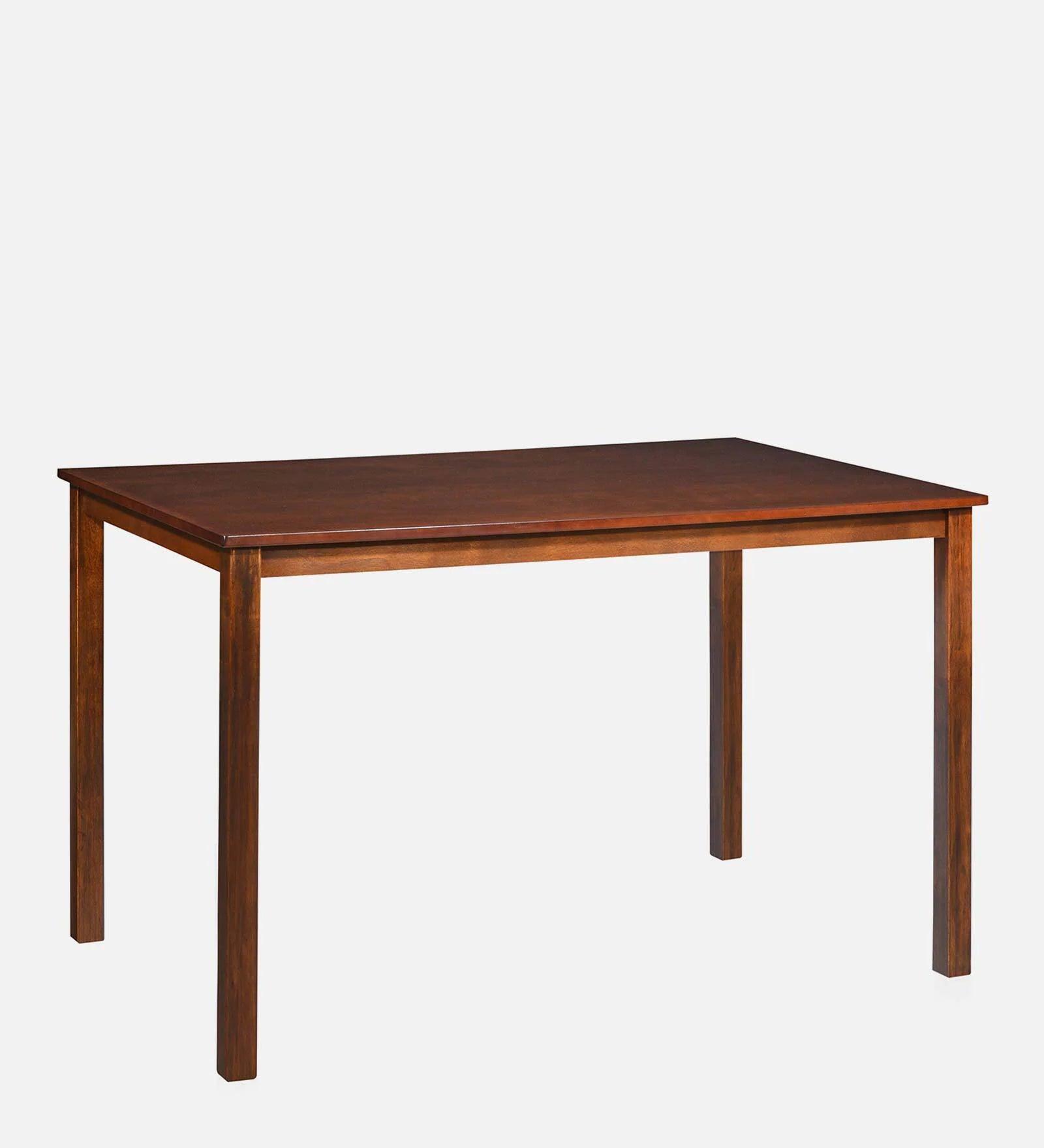 Sutlej 4 Seater Dining Set in Antique Cherry Finish with Bench - Ouch Cart