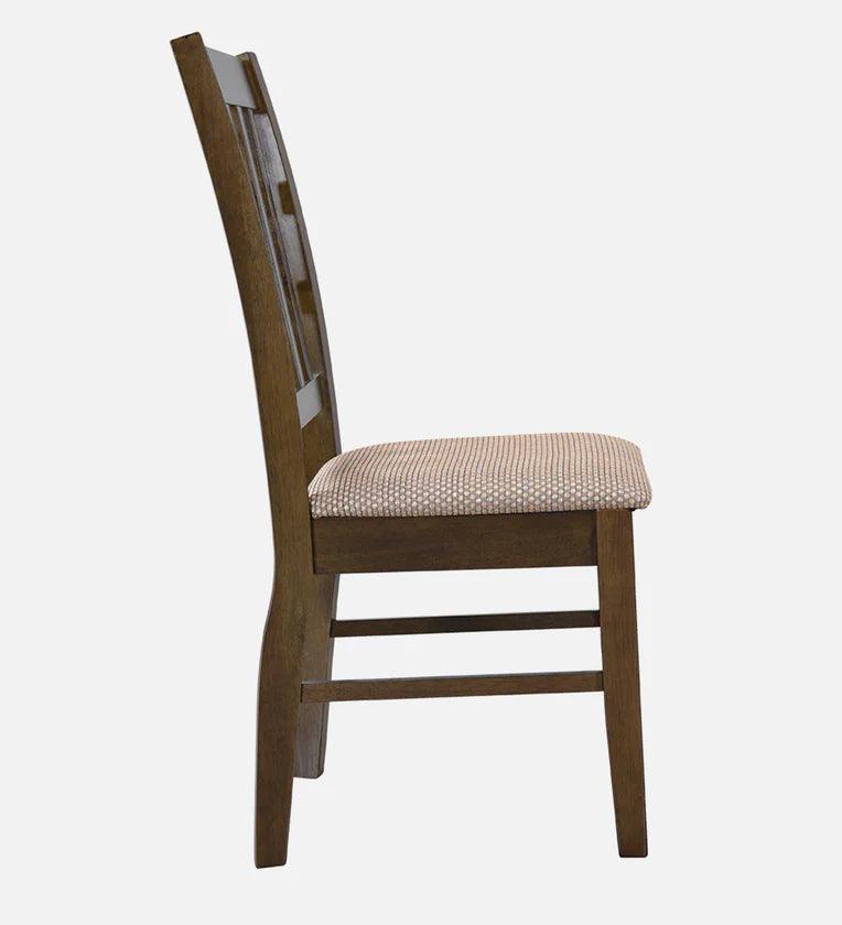 Solid Wood 4 Seater Dining Set in Brown Colour - Ouch Cart