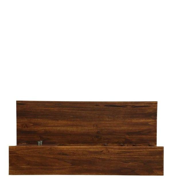 Julian Teak Wood Study Table In Provincial Teak Finish - Ouch Cart