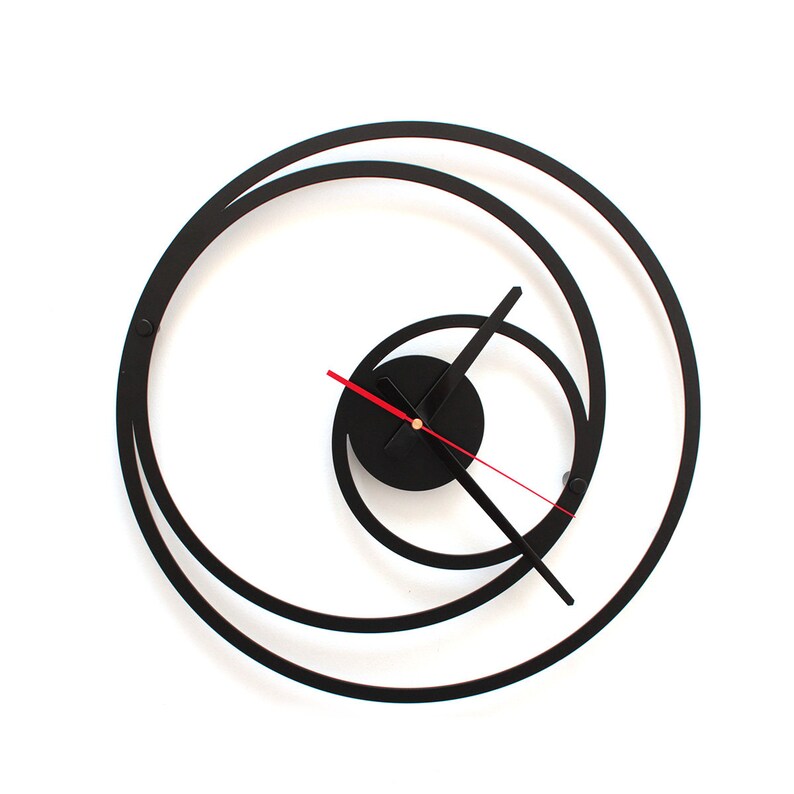 Triple Ring Wall Clock N.R.HOMESDECOR