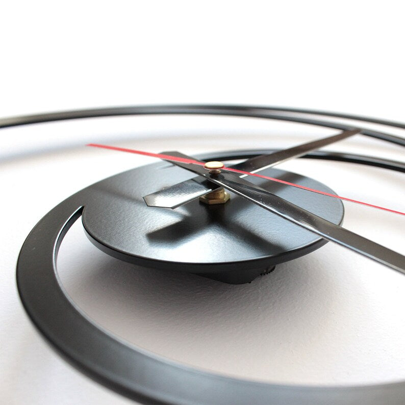 Triple Ring Wall Clock N.R.HOMESDECOR