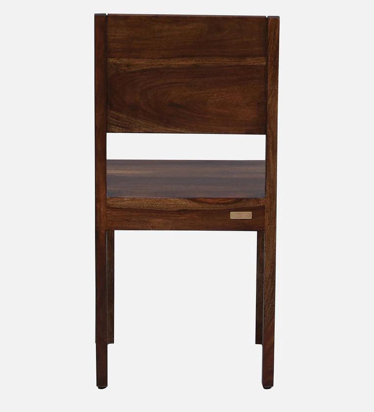 Sheesham Wood 6 Seater Dining Set in Scratch Resistant Provincial Teak Finish With Bench - Ouch Cart