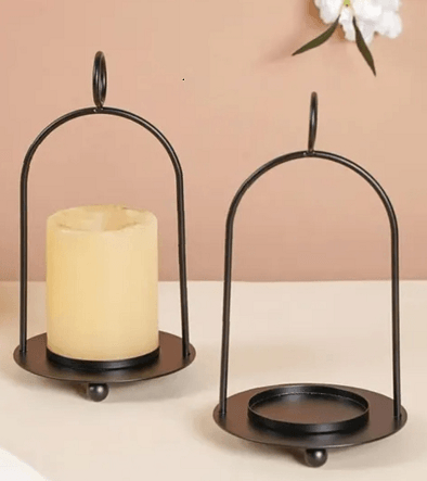 Big Candel Stand Sat of 2 Black - Ouch Cart