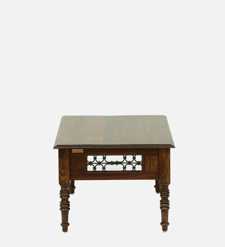 Sheesham Wood Coffee Table In Scratch Resistant Provincial Teak Finish - Ouch Cart