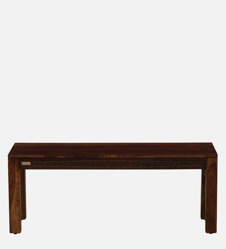 Sheesham Wood 6 Seater Dining Set In Scratch Resistant Provincial Teak Finish - Ouch Cart