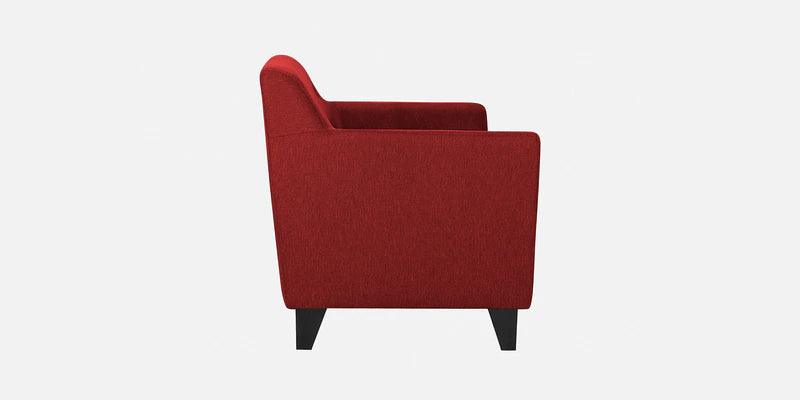 Fabric 2 Seater Sofa in Red Colour - Ouch Cart