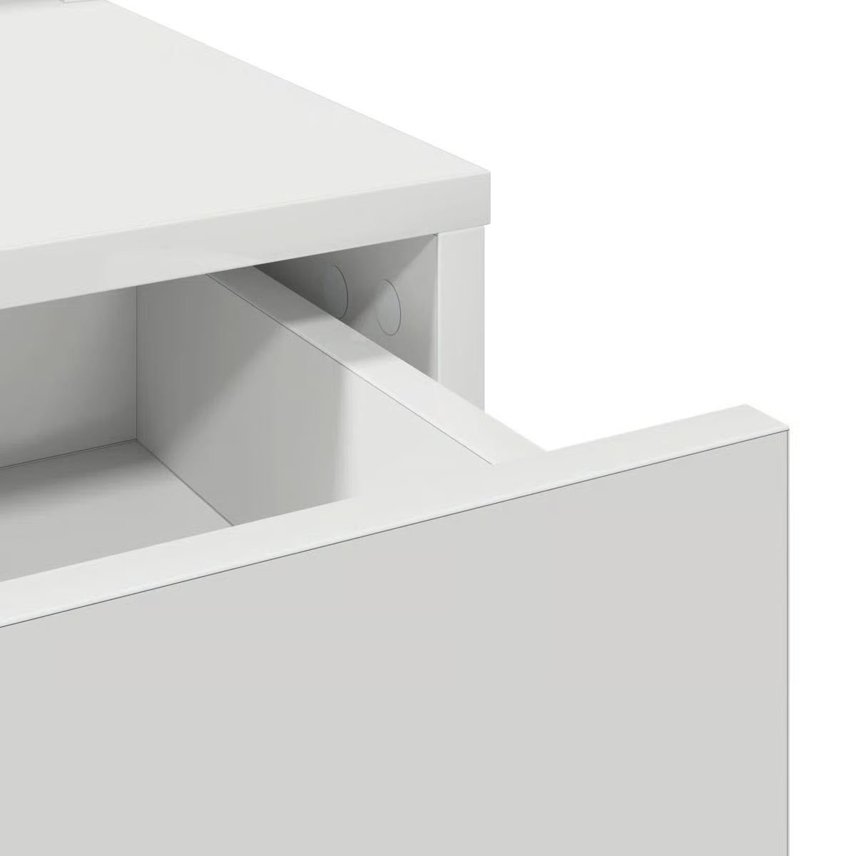 Modern White vidaXL Vanity Desk – Engineered Wood Dressing Table 39.4"x16.1"x55.1-OUCH CART |Dressing table