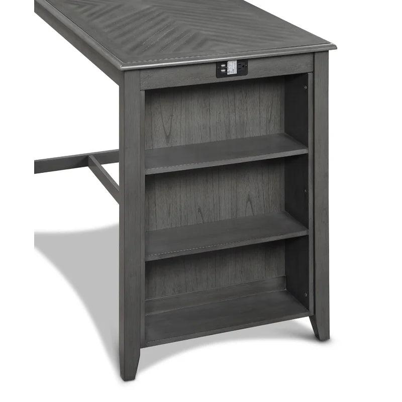 5 - Piece Solid Wood Dining Set - Ouch Cart