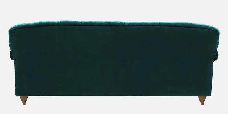 Fabric 3 Seater Sofa in Greenish Blue Colour - Ouch Cart
