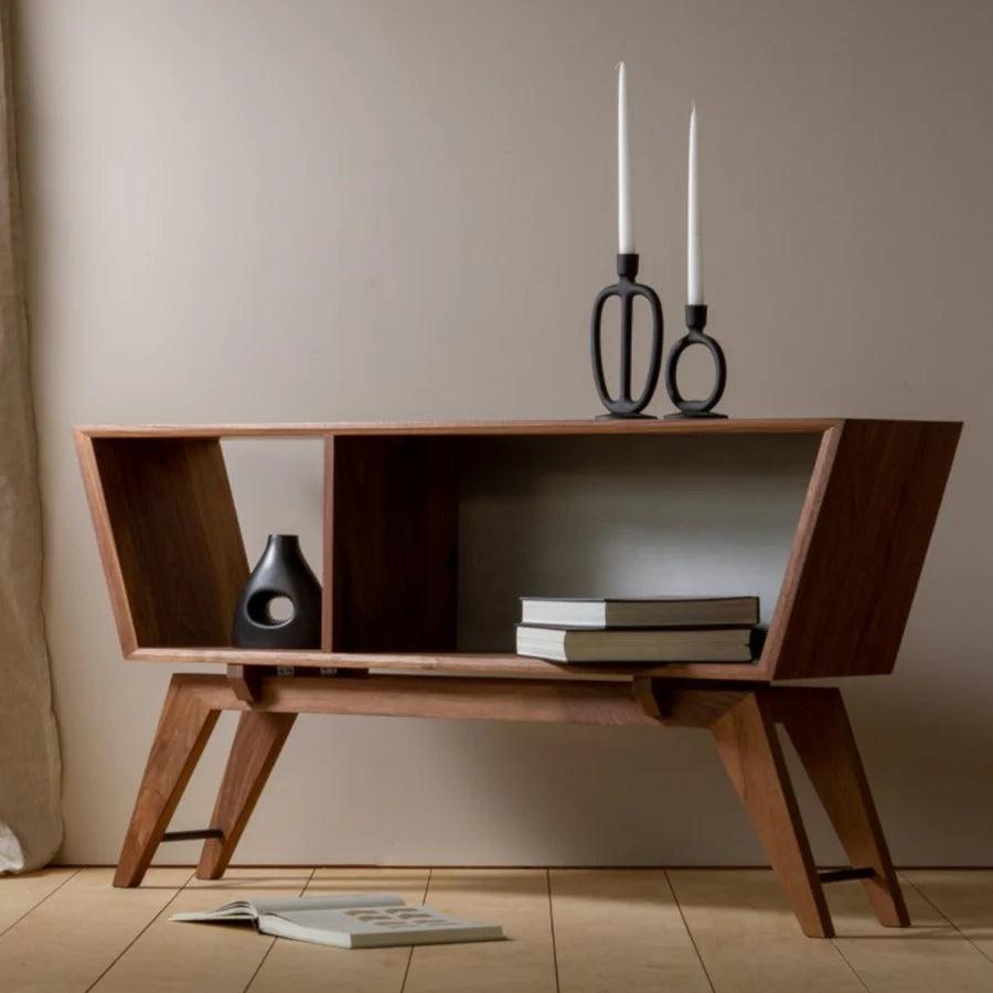 ADKINS AMERICAN BLACK WALNUT TV UNIT - Ouch Cart