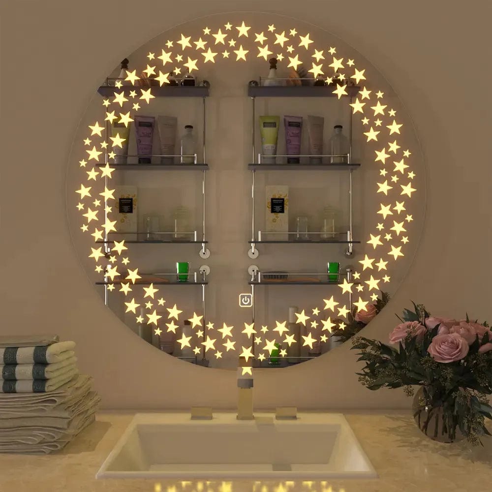 Twinkling Stars LED Bathroom Mirror