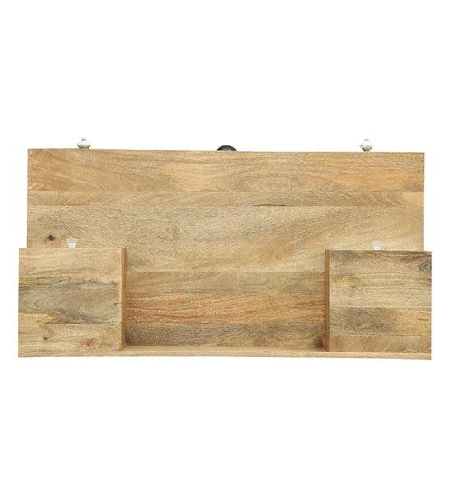 Sophie Study Table In Natural Finish - Ouch Cart