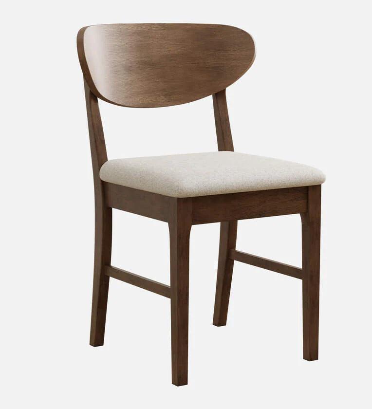 Solid Wood 6 Seater Dining Set In Marble Finish - Ouch Cart