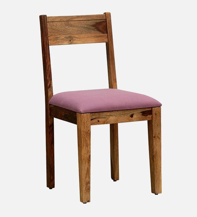 Sheesham Wood 4 Seater Dining Set In Rustic Teak Finish - Ouch Cart