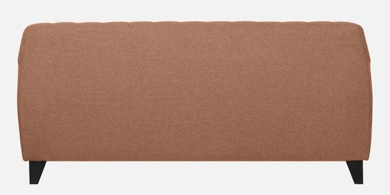 Fabric 3 Seater Sofa In Brown Colour - Ouch Cart