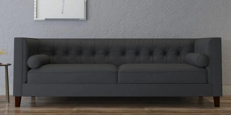 Velvet 3 Seater Sofa In Turqoise - Ouch Cart