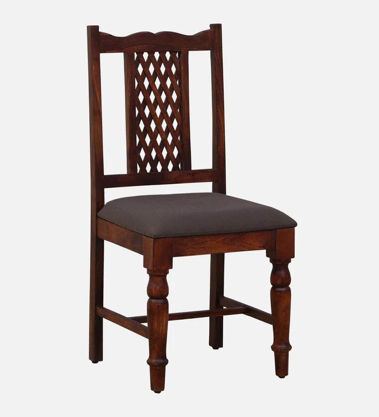 Sheesham Wood 4 Seater Dining Set In Scratch Resistant Honey Oak Finish - Ouch Cart