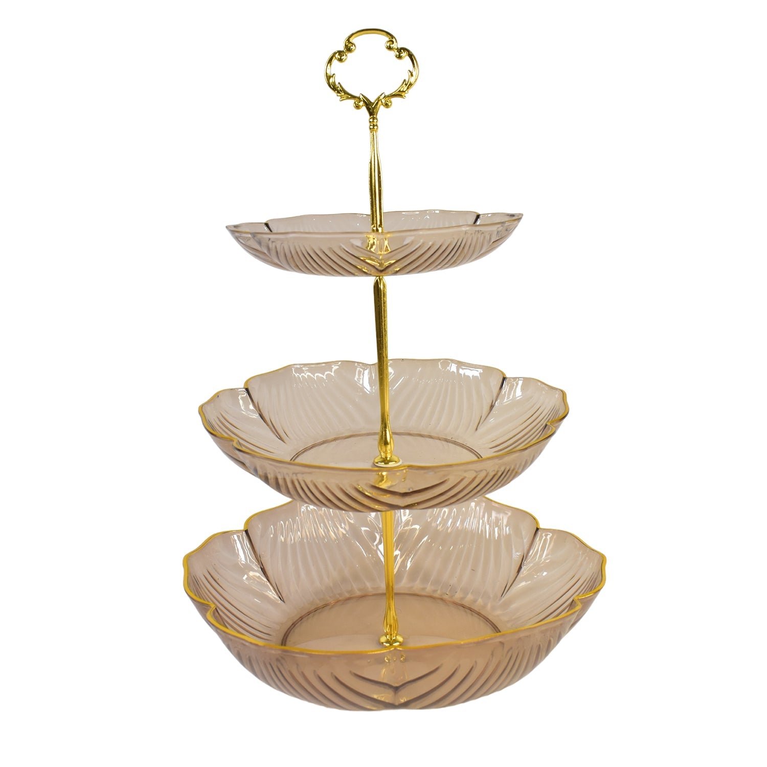 3 Layer Snack Rack Basket Stand Holder (1 Pc) Wukusy