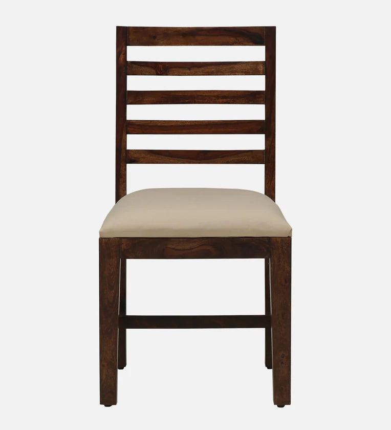 Sheesham Wood 6 Seater Dining Set In Scratch Resistant Provincial Teak Finish With Bench - Ouch Cart