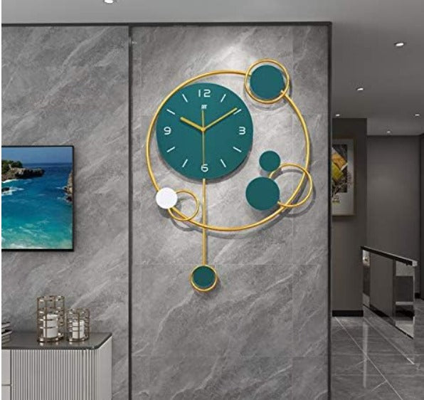 Five Rings Clock 24Inch N.R.HOMESDECOR