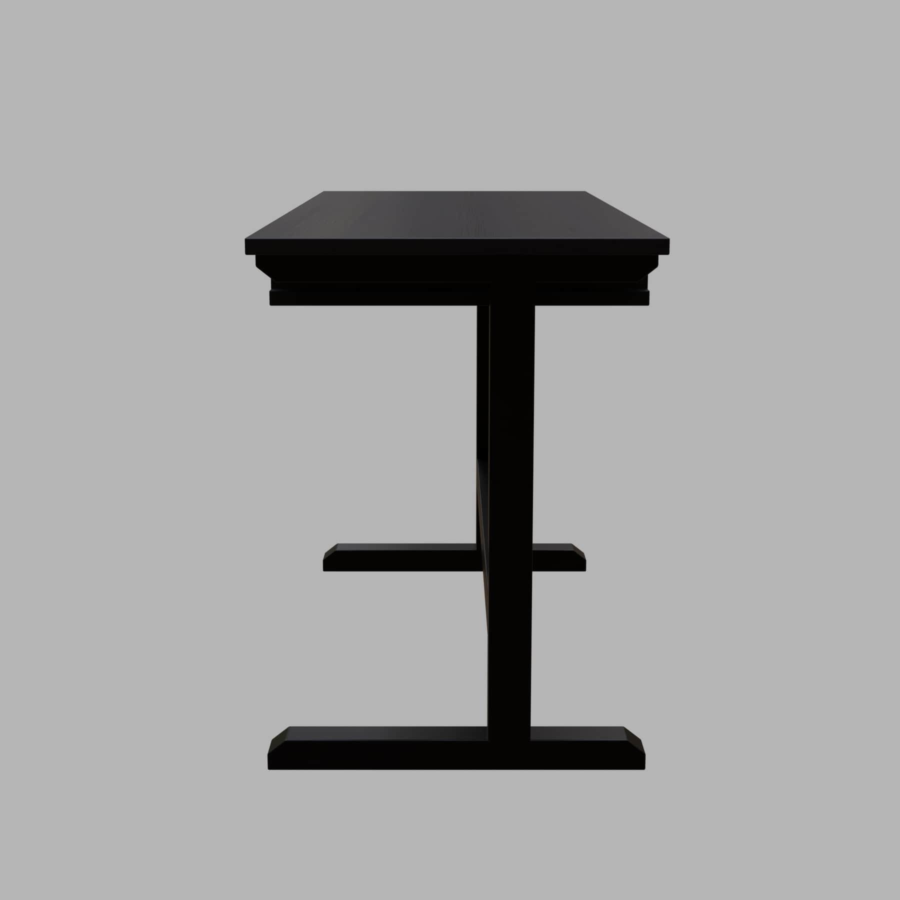 Zinnia Study Table with Keyboard Tray in Brown Color - Ouch Cart