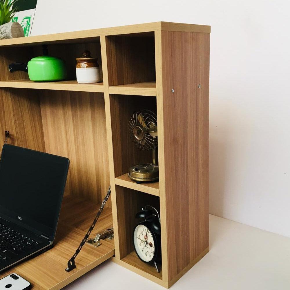 Wall-Mounted Floating Table Laptop Home Office Desk With Drawer By Miza - Ouch Cart