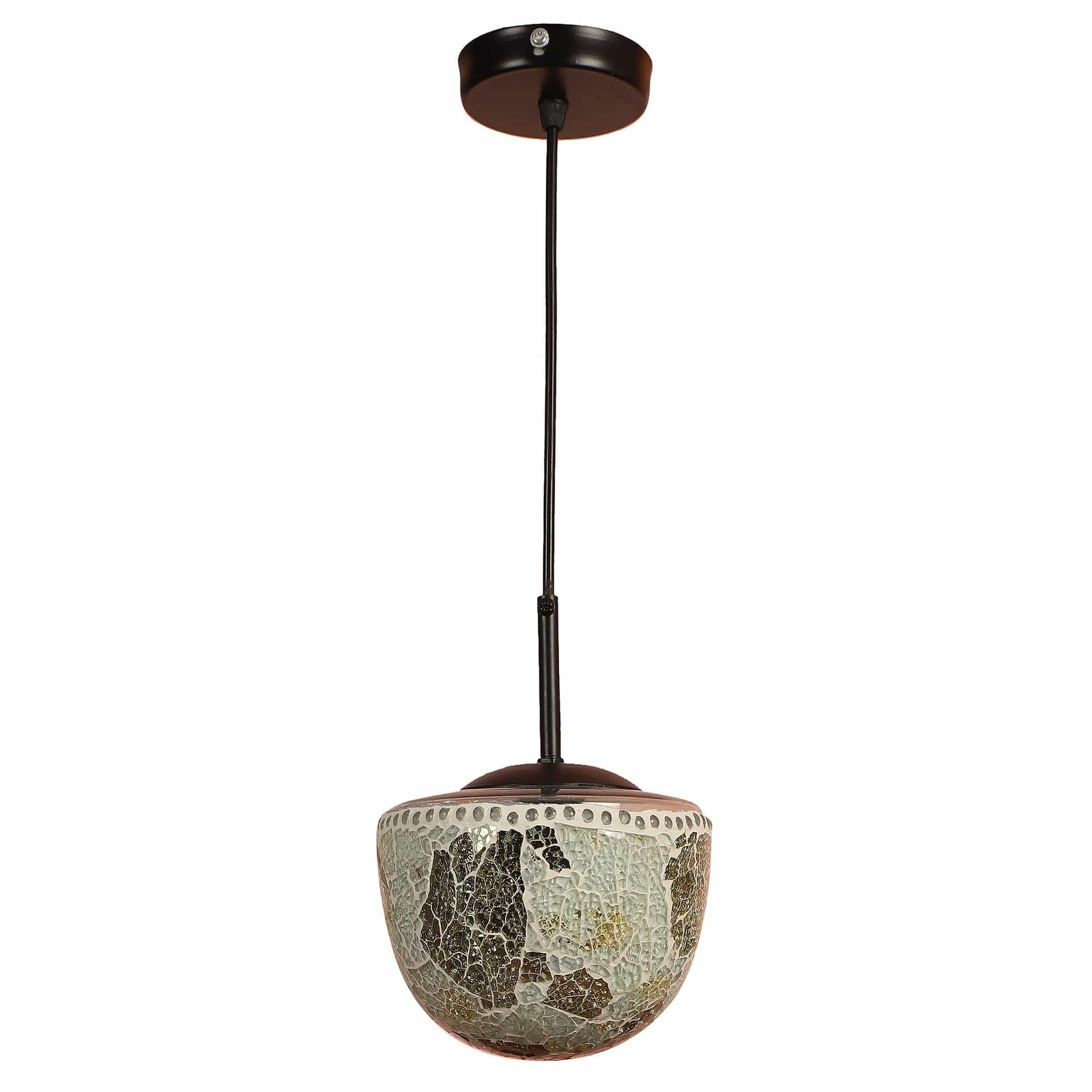 Multicolour Metal Single Hanging Light - Ouch Cart