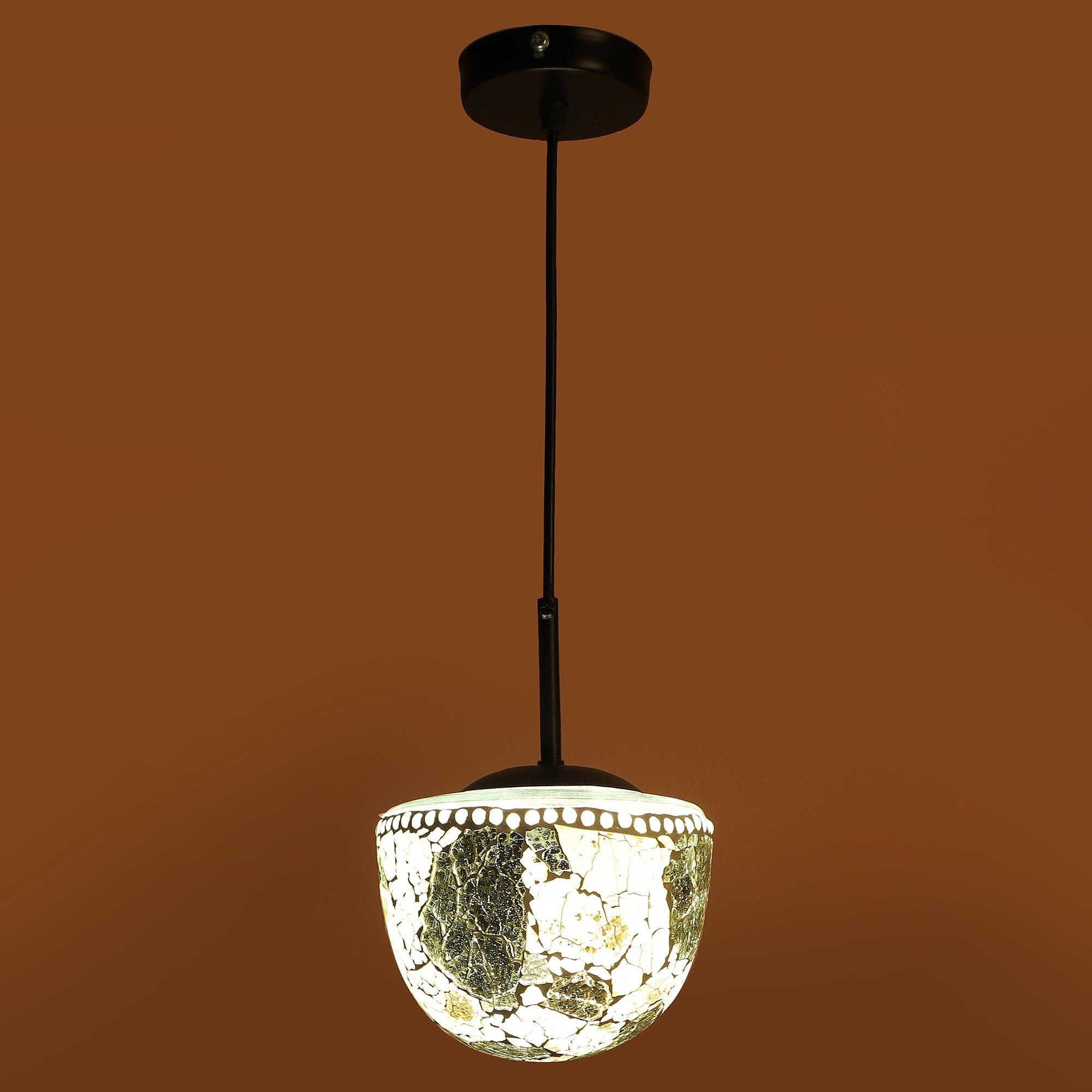 Multicolour Metal Single Hanging Light - Ouch Cart