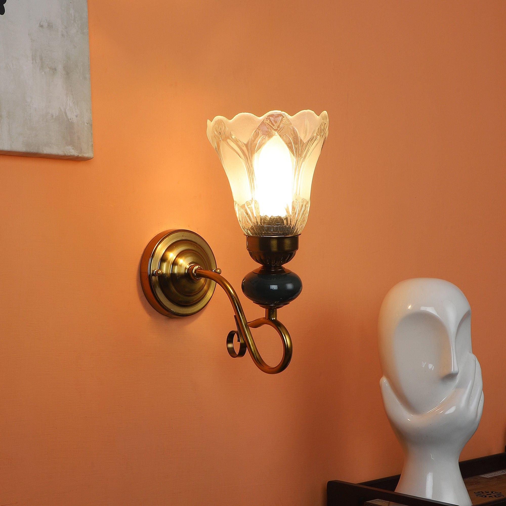 Gold Iron Wall Lights - Ouch Cart