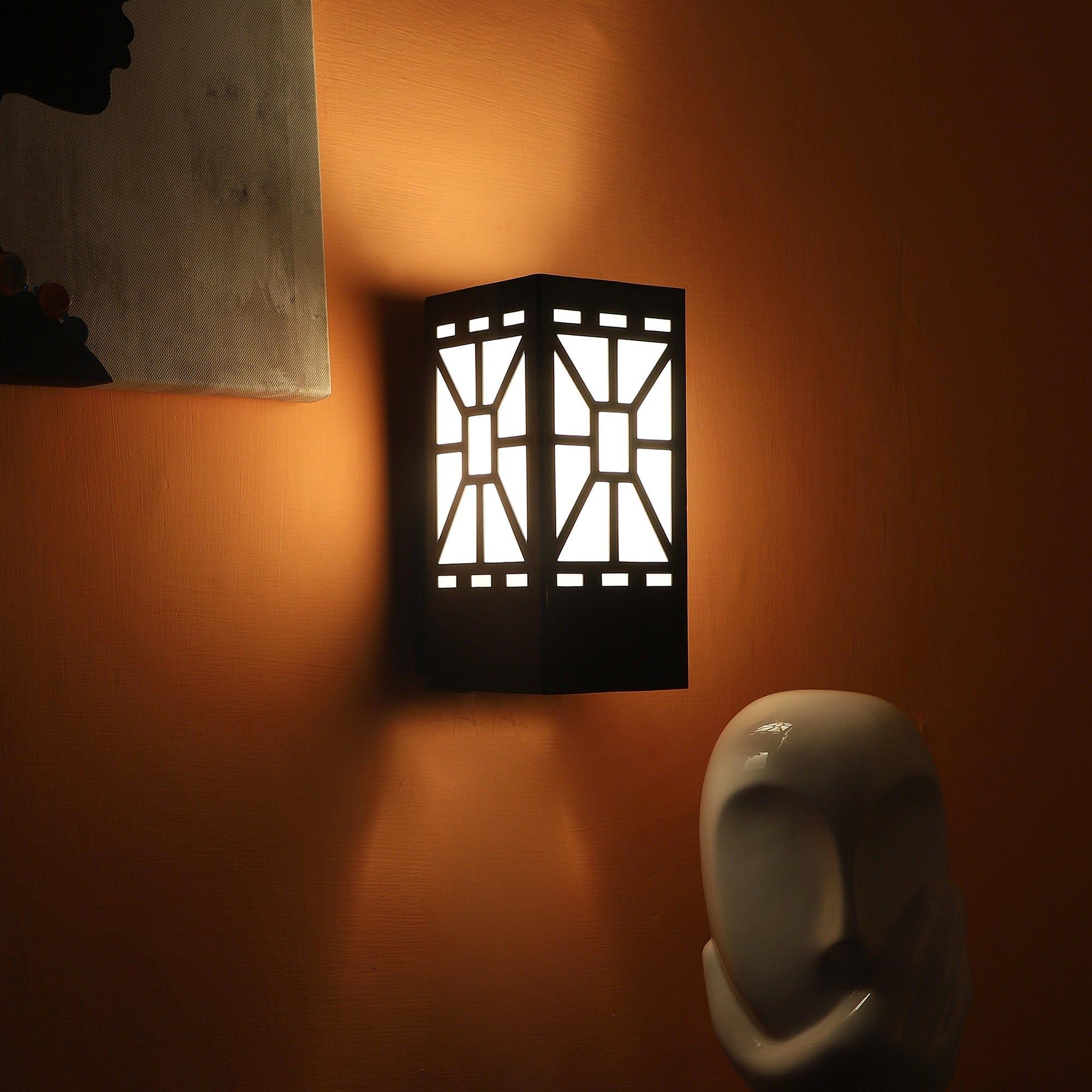 Antique Acrylic White Wall Lights - Ouch Cart