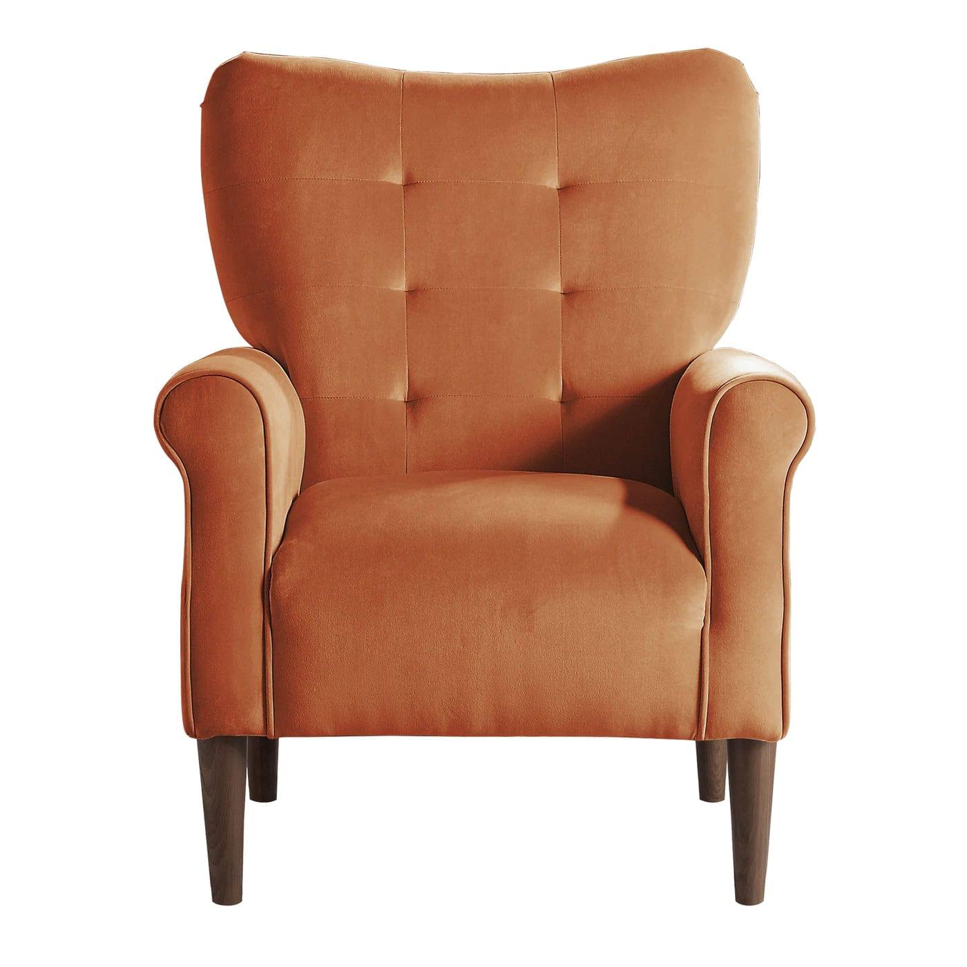 Velvet Accent Chair Livinig Room, - Ouch Cart