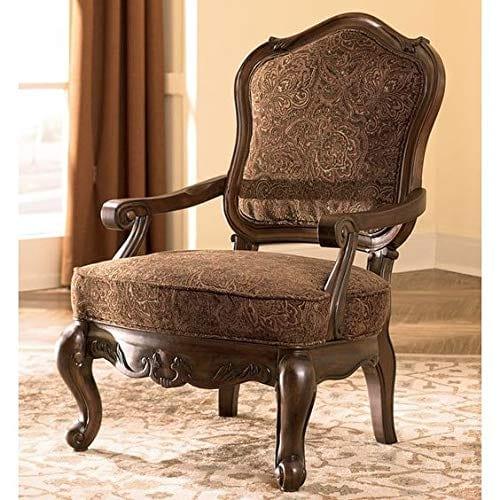 Handicrafts Wooden Hand Carved Royal Look Chair - Ouch Cart