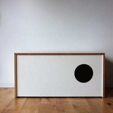 Cat Litter Box Cabinet Cat House Pet Furniture By Miza - Ouch Cart