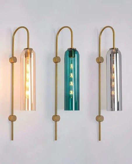 Luxurious Crystal Flute Lampshade Pendant Lights For Home Wall Decoration ( Silver Glass) - Ouch Cart