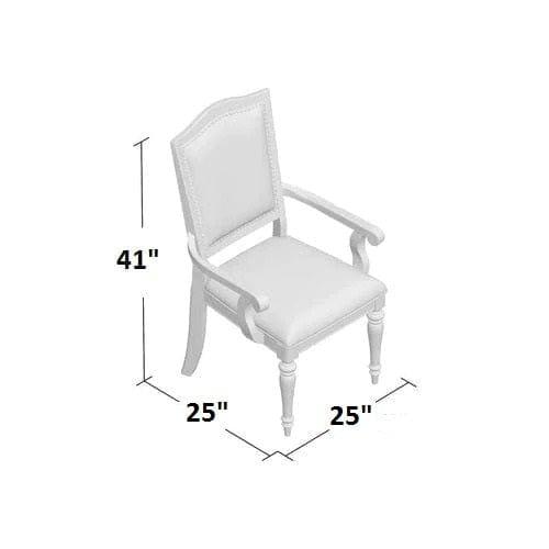 Teak Wood Handmade Arm Chair (Set of 2) - Ouch Cart