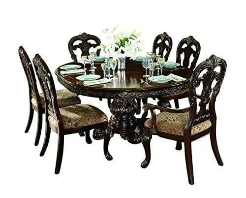dining table set 6 seater | round dining table set