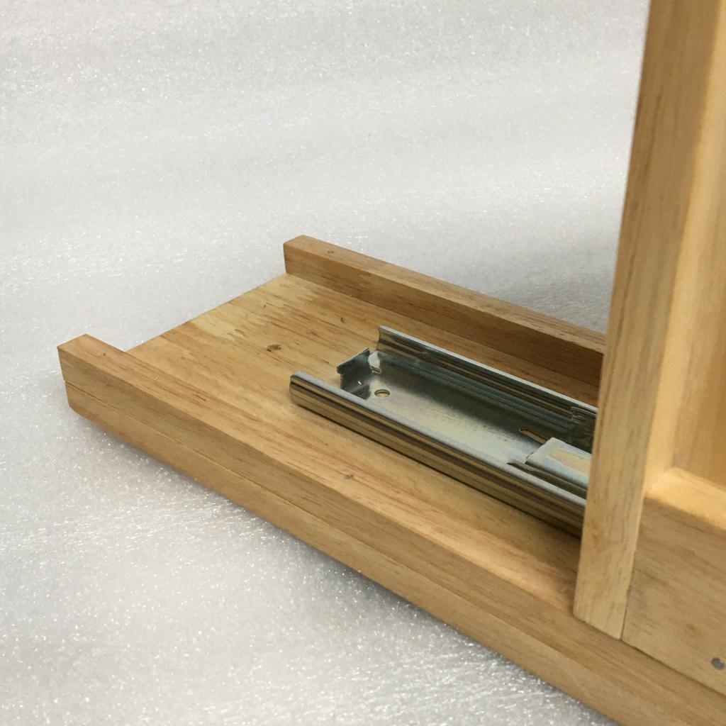 Sliding Kitchen Wooden Spice/Condiment Rack One Slide With 28 Bottles ( With Complementary Coaster ) By Miza - Ouch Cart