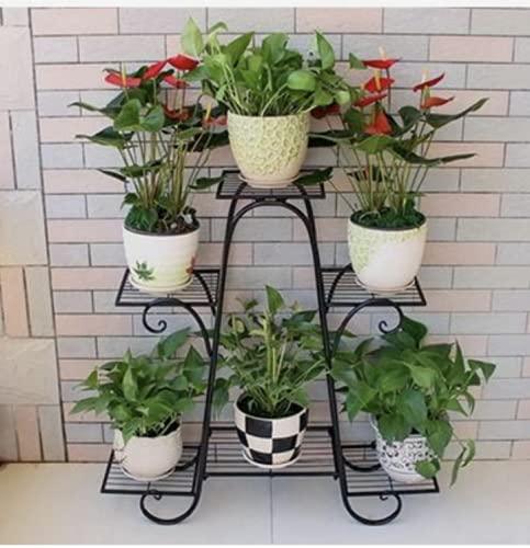 6 Tier Plant Stands for Indoors and Outdoors | Flower Pot Holder - Ouch Cart