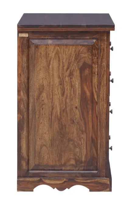 Sheesham Wood console table With chest of drawers - Ouch Cart