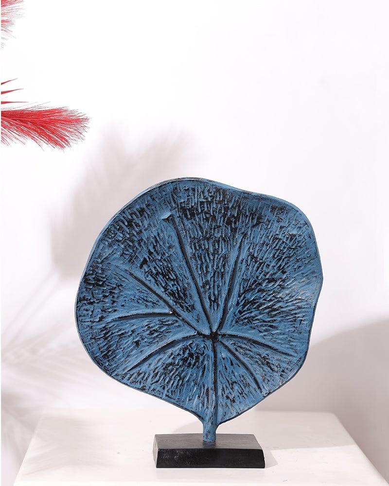 Decorative Blue Table Showpiece Stand for Home Decoration, Living Room, Office - Ouch Cart
