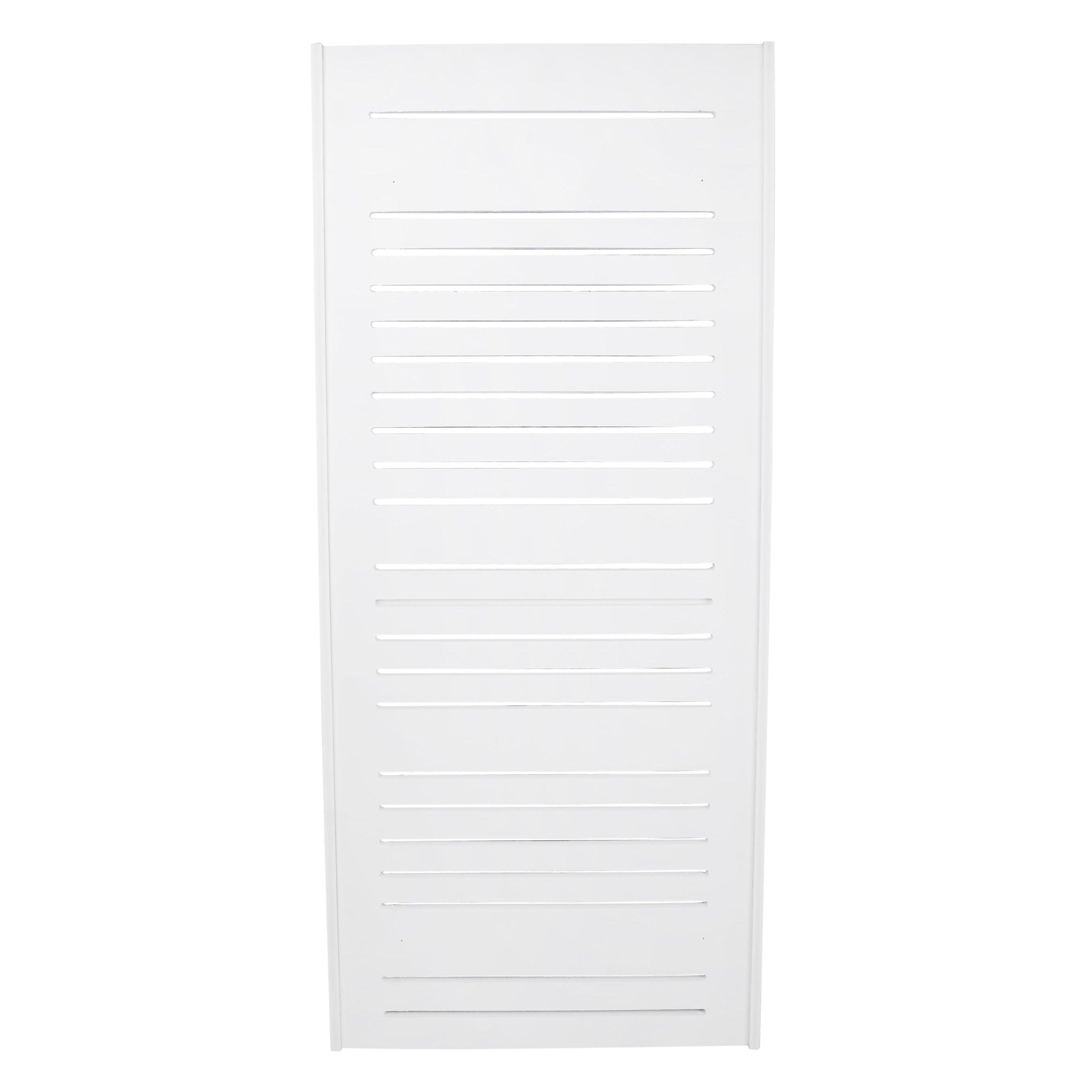 Washing Machine Side Open Bathroom Accessories Storage Shelf in PVC Board With Free Soap Dish By Miza - Ouch Cart