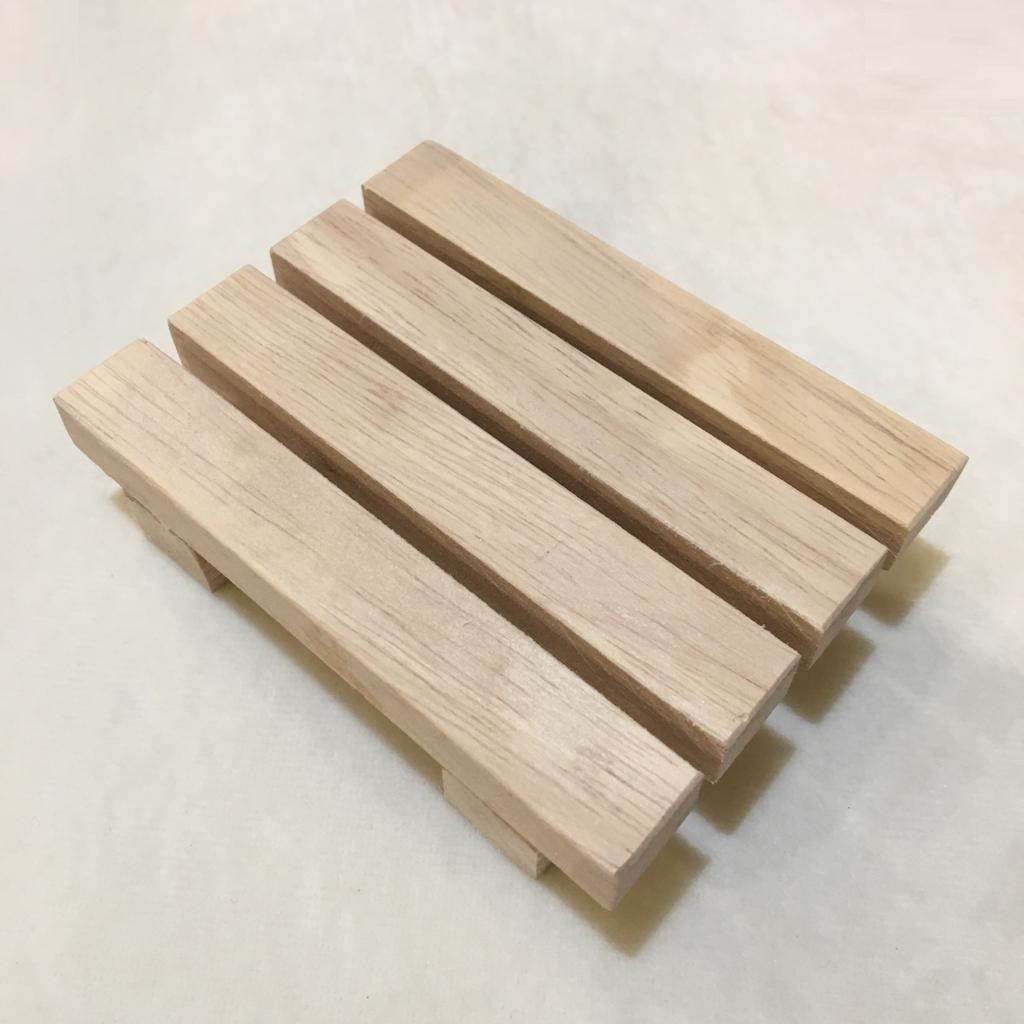 Beautifully Handcrafted Natural Wooden Soap Dish/Holder By Miza - Ouch Cart