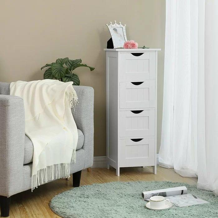 wooden corner cabinet - Ouch Cart