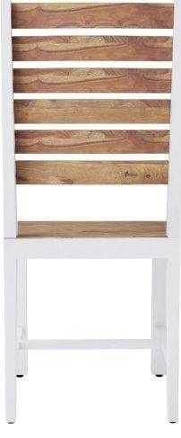 Sheesham or Mango Wood Dining Chair in Brown Or White Finish Set of 2 PCs - Ouch Cart