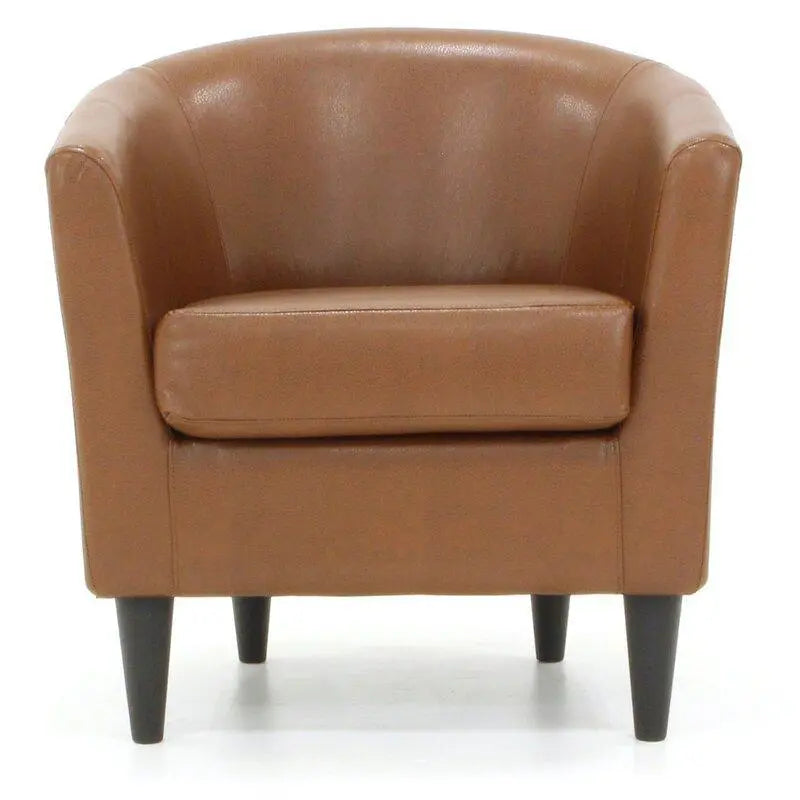Wide Tufted Arm Chair for living room - Ouch Cart
